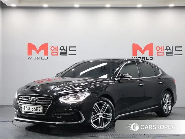 Hyundai Grandeur IG 2018 Черный из Кореи