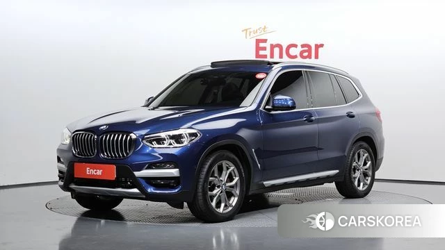 BMW X3 (G01) 2020 Синий из Кореи