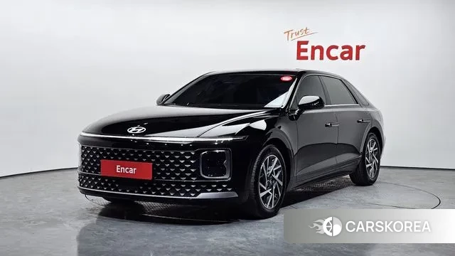 Hyundai Grandeur Hybrid (GN7) 2024 Черный из Кореи