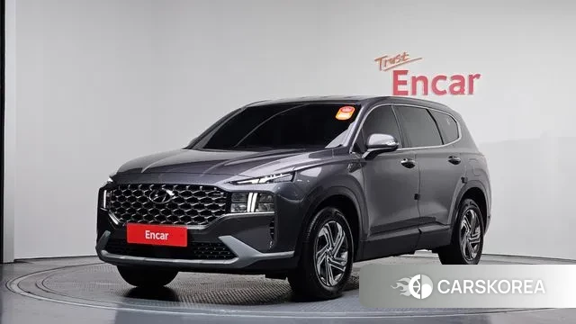 Hyundai The New Santa Fe 2022 Серый из Кореи