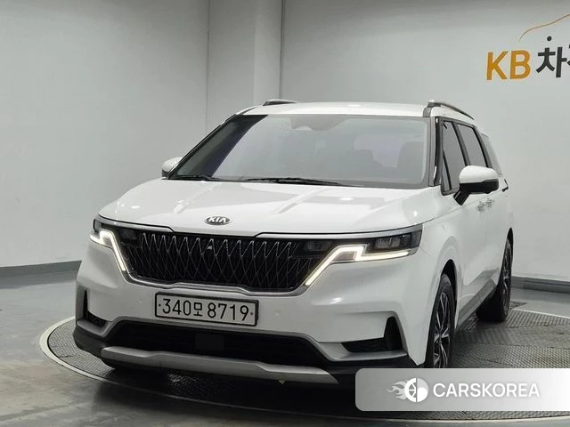 Kia Carnival 4th generation 2021 Белый из Кореи