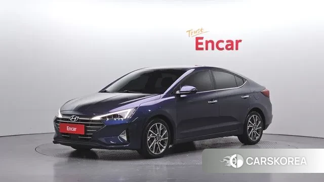 Hyundai The New Avante AD 2018 Синий из Кореи
