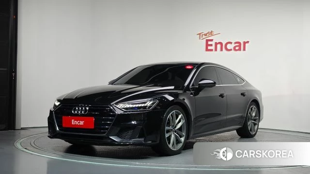 Audi A7 (4K) 2021 Черный из Кореи