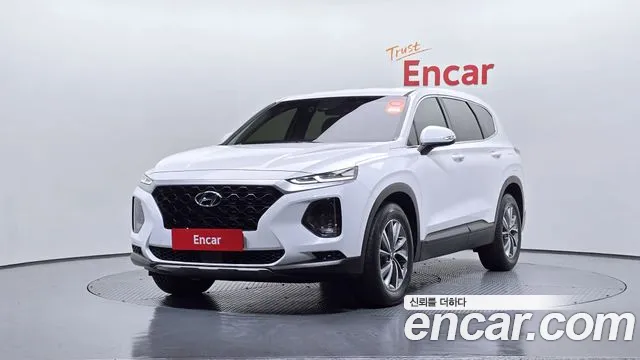 Hyundai Santa Fe TM 2019 Белый из Кореи