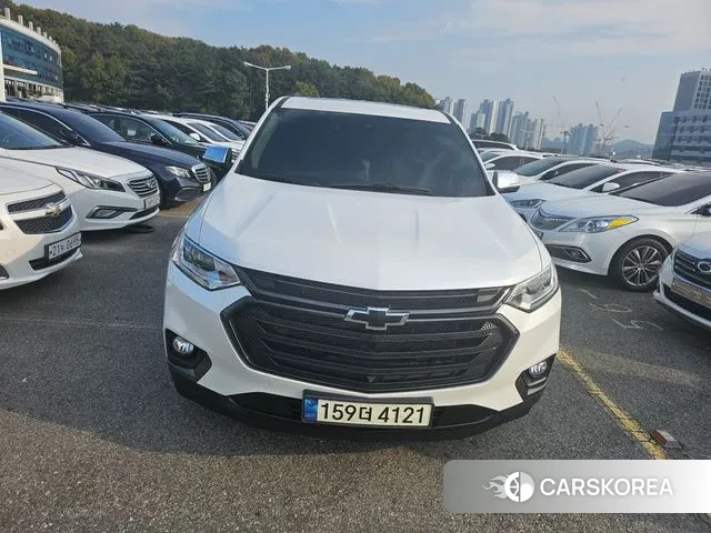 Chevrolet (GM Daewoo) Traverse 2021 Белый из Кореи