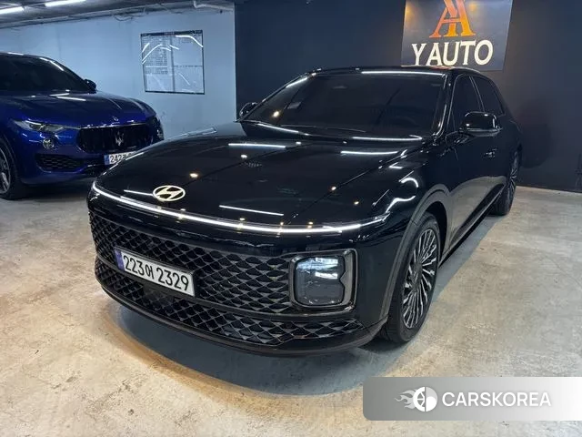 Hyundai Grandeur Hybrid (GN7) 2024 Черный из Кореи