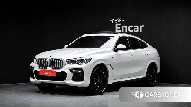 BMW X6 (G06) 2020 Белый из Кореи