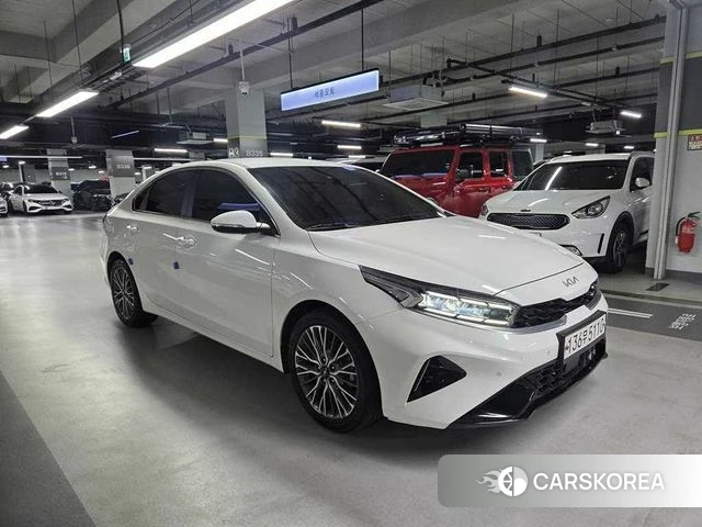Kia The New K3 2nd generation 2021 Белый из Кореи