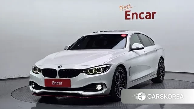 BMW 4 Series (F32) 2019 Белый из Кореи