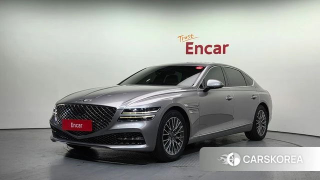 Genesis G80 (RG3) 2021 Серебряный из Кореи
