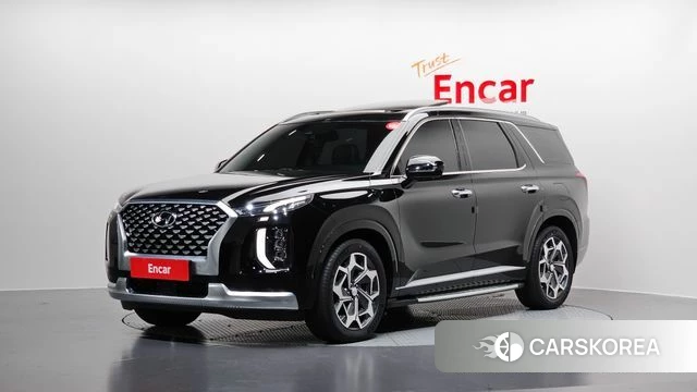 Hyundai Palisade 2021 Черный из Кореи