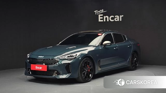 Kia Stinger Meister 2022 Синий нефрит из Кореи
