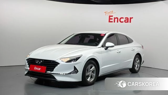 Hyundai Sonata (DN8) 2019 Белый из Кореи