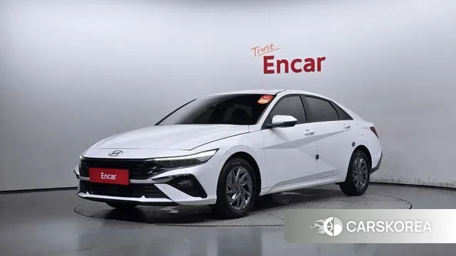 Hyundai The New Avante (CN7) 2023 Белый из Кореи