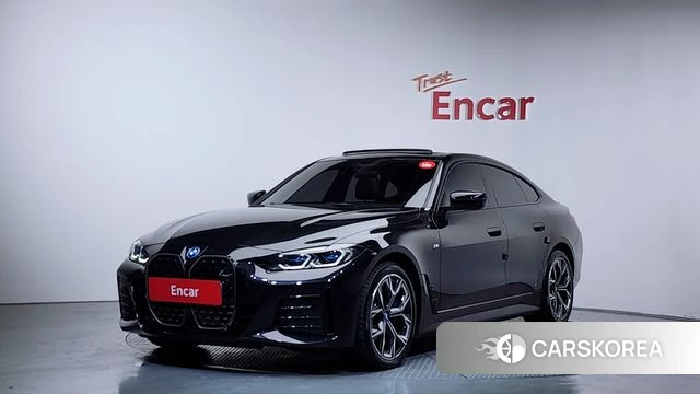 BMW i4 2024 Черный из Кореи