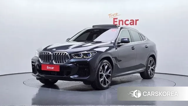 BMW X6 (G06) 2022 Серый из Кореи