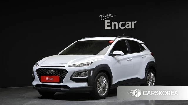 Hyundai Kona 2018 Белый из Кореи