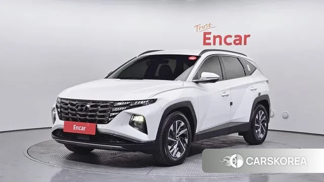 Hyundai Tucson Hybrid (NX4) 2020 Белый из Кореи