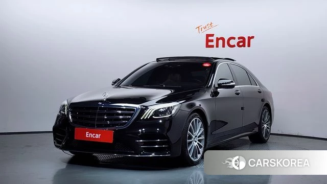 Mercedes-Benz S-Class W222 2018 Черный из Кореи