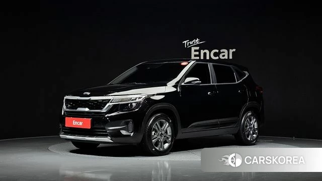 Kia Seltos 2020 Черный из Кореи