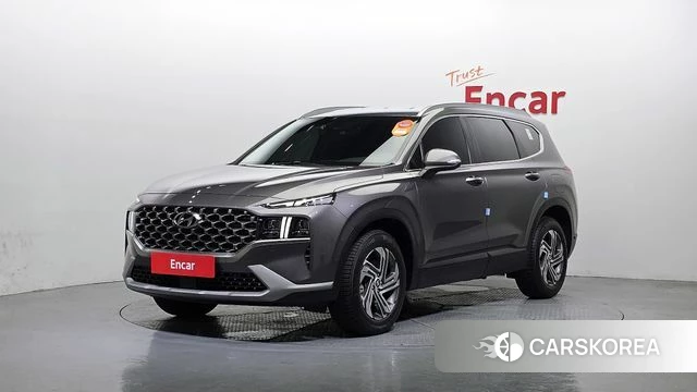 Hyundai The New Santa Fe 2022 Серый из Кореи