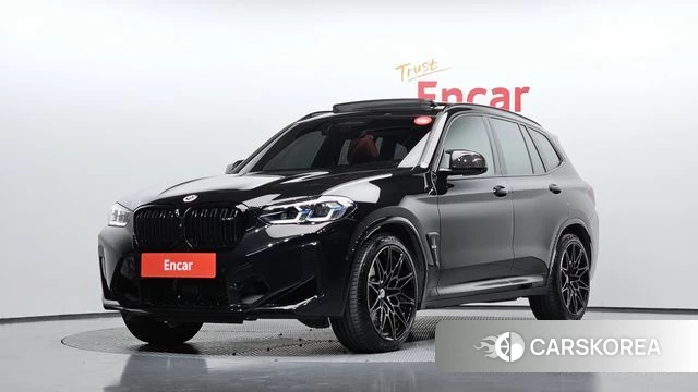 BMW X3M (G01) 2023 Черный из Кореи