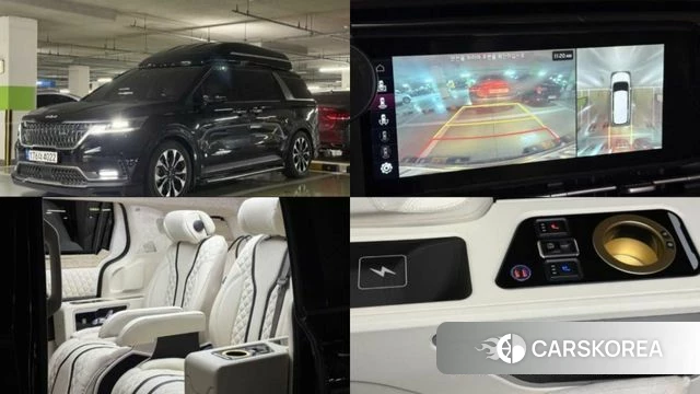 Kia Carnival 4th generation 2022 Черный из Кореи