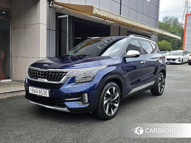 Kia Seltos 2020 Синий из Кореи