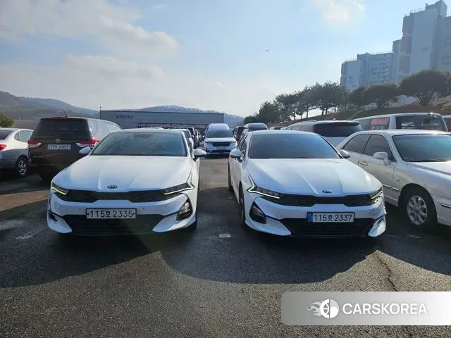 Kia K5 3rd generation 2020 Белый из Кореи