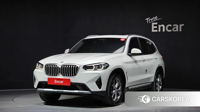 BMW X3 (G01) 2024 Белый из Кореи