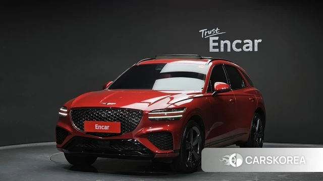 Genesis GV70 2021 Красный из Кореи