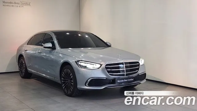 Mercedes-Benz S-Class W223 2024 Серебряный из Кореи