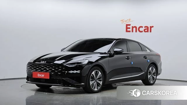 Kia K8 Hybrid 2022 Черный из Кореи
