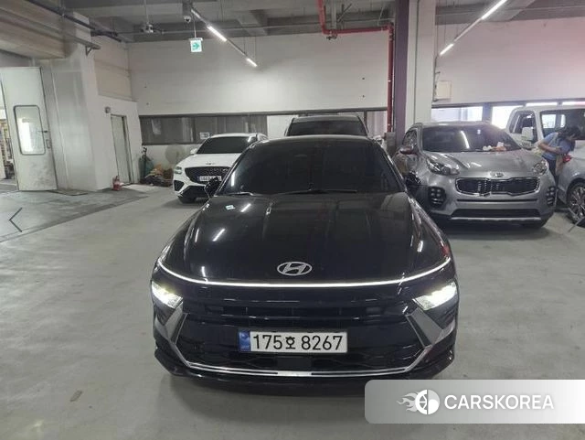 Hyundai Sonata D Edge (DN8) 2023 Черный из Кореи
