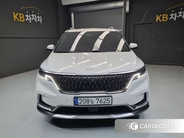 Kia Carnival 4th generation 2021 Белый из Кореи