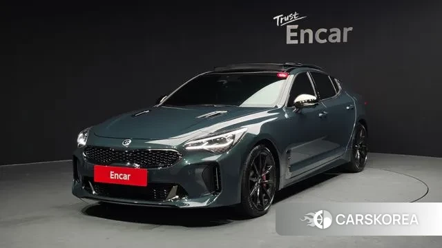 Kia Stinger Meister 2022 Синий нефрит из Кореи