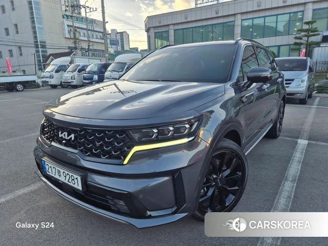 Kia Sorento 4th Generation 2023 Серый из Кореи