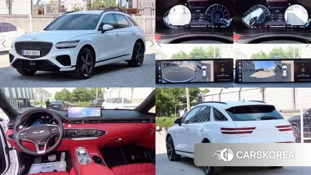 Genesis GV70 2022 Белый из Кореи