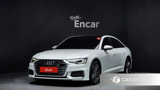 Audi A6 (C8) 2022 Белый из Кореи