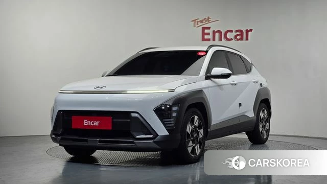 Hyundai Kona Hybrid (SX2) 2023 Белый из Кореи