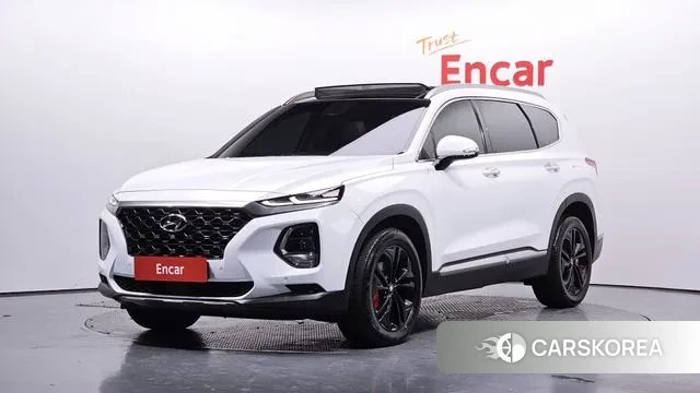 Hyundai Santa Fe TM 2018 Белый из Кореи