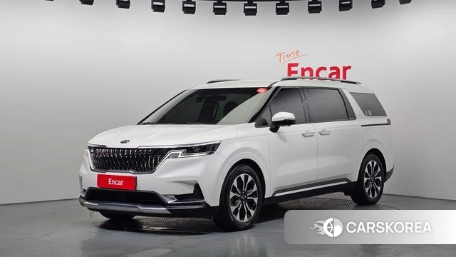 Kia Carnival 4th generation 2021 Белый из Кореи