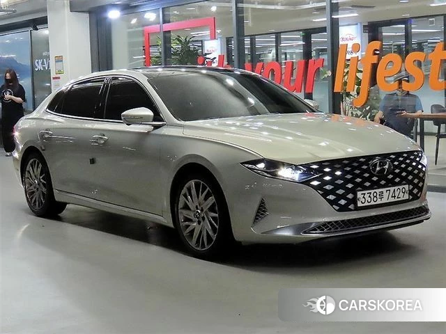 Hyundai The New Grandeur IG 2020 Серебристо-серый из Кореи
