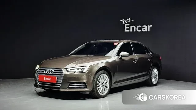 Audi A4 (B9) 2018 Коричневый из Кореи