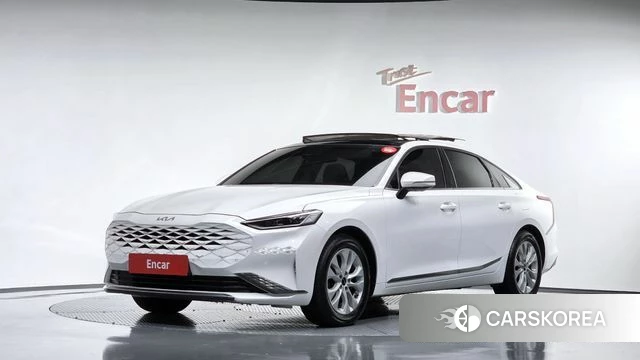 Kia K8 2022 Белый из Кореи
