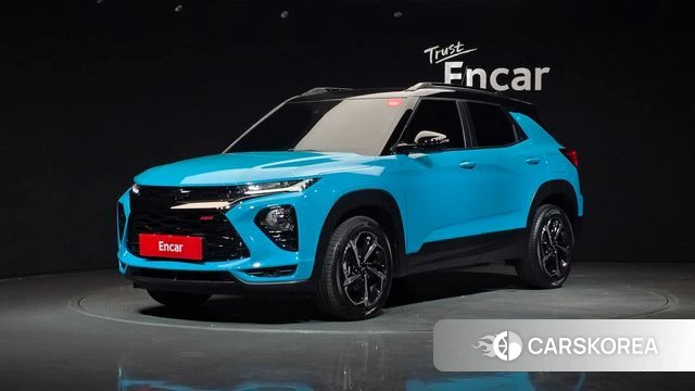 Chevrolet (GM Daewoo) Trailblazer 2021 Синий из Кореи
