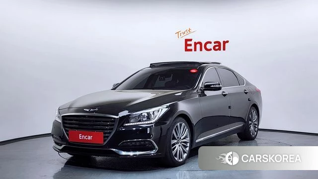 Genesis G80 2018 Черный из Кореи