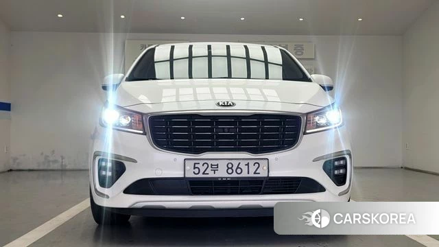 Kia The New Carnival 2018 Белый из Кореи