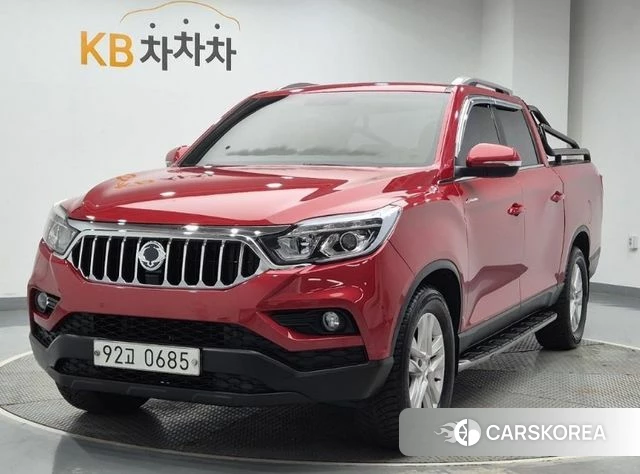 Ssangyong Rexton Sports Cannes 2019 Красный из Кореи