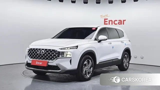 Hyundai The New Santa Fe 2021 Белый из Кореи